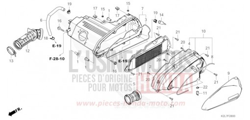 FILTRE A AIR ADV350AR de 2024